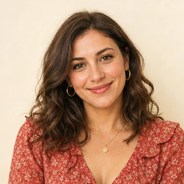 Example uploaded portrait of a mum