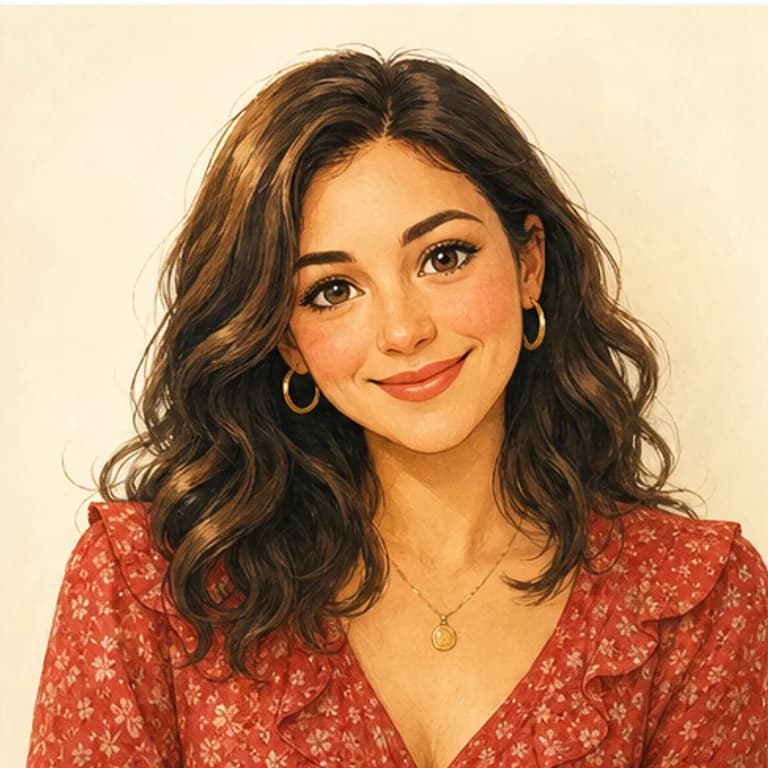 Storybook illustration version of the mum