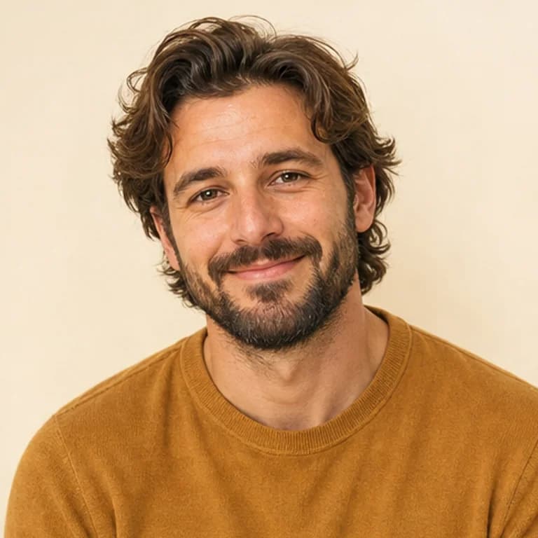 Example uploaded portrait of a dad