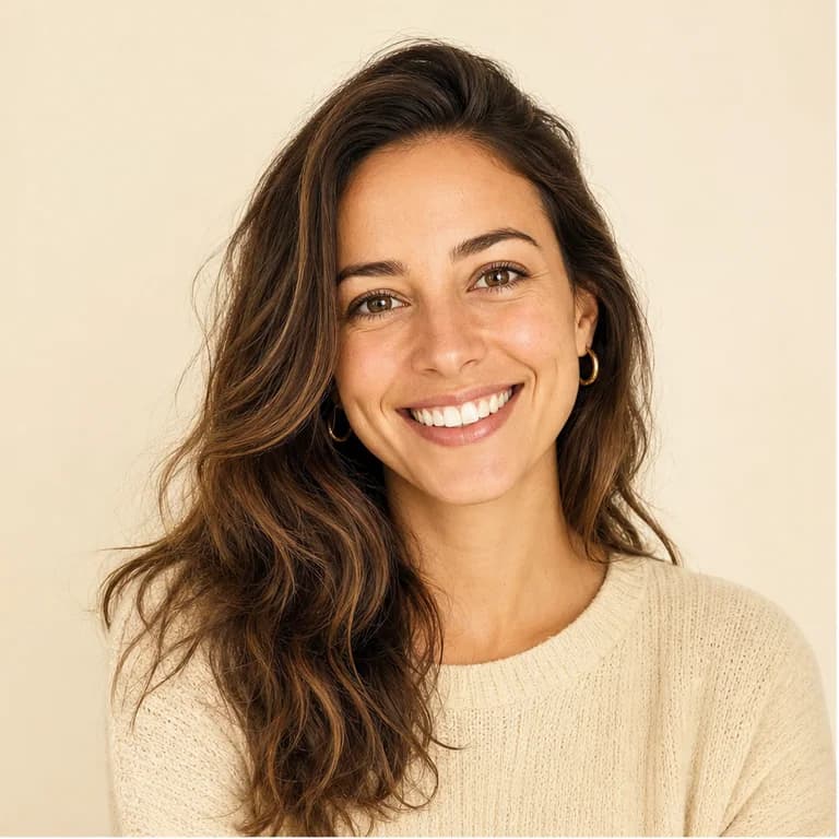 Example uploaded portrait of a woman